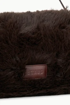 STAUD HARLOW FAUX FUR BAG><noscript><img width=