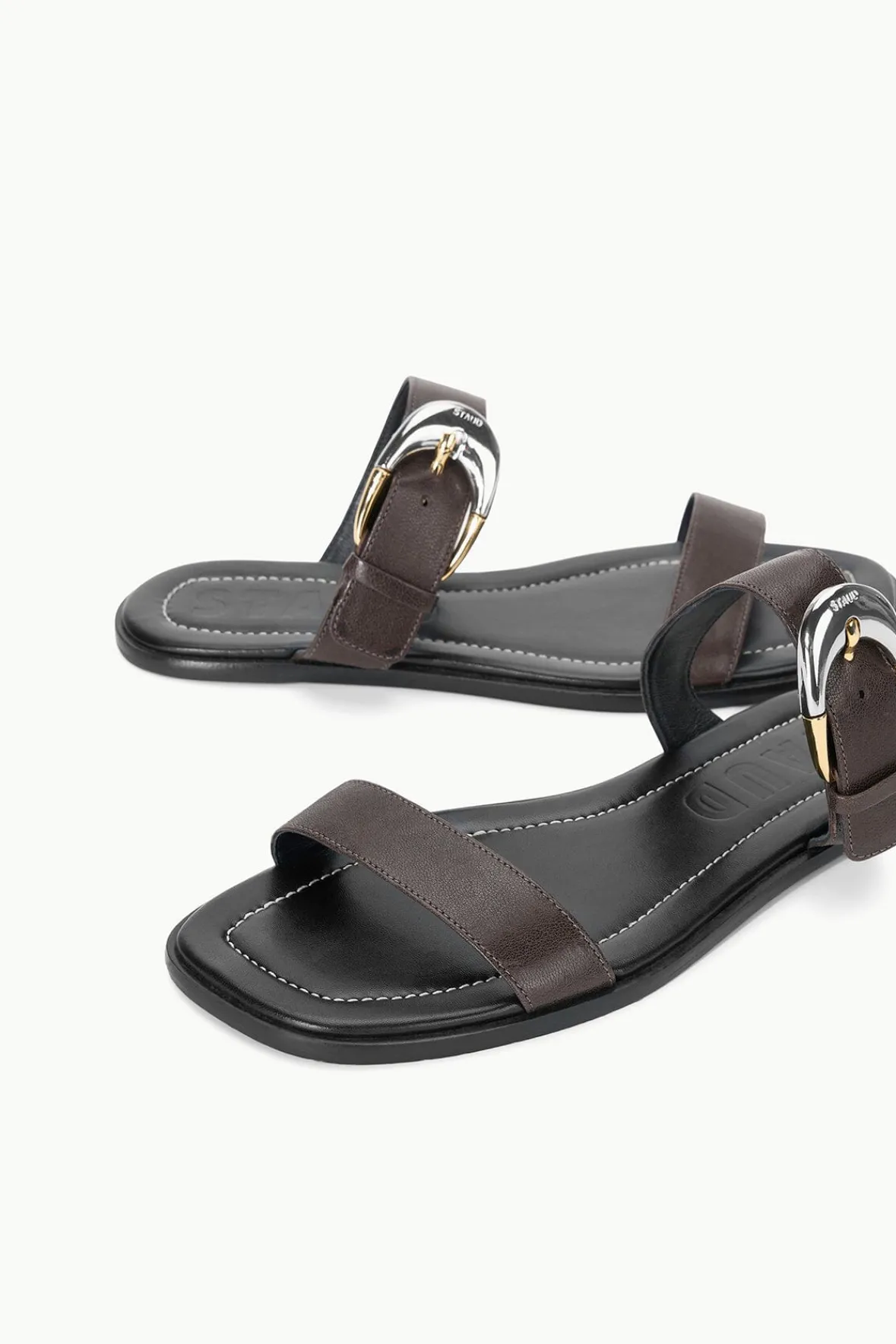 STAUD HARLOW FLAT SANDAL> Swim|Sandals