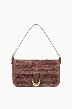 STAUD HARLOW RAFFIA BAG> Swim|Shoulder