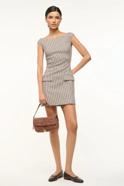 STAUD HARLOW RAFFIA BAG> Swim|Shoulder