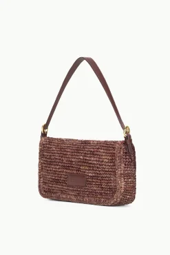 STAUD HARLOW RAFFIA BAG><noscript><img width=