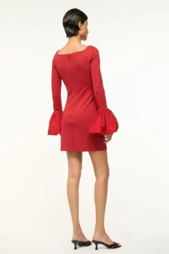 STAUD HAWTHORNE DRESS><noscript><img width=
