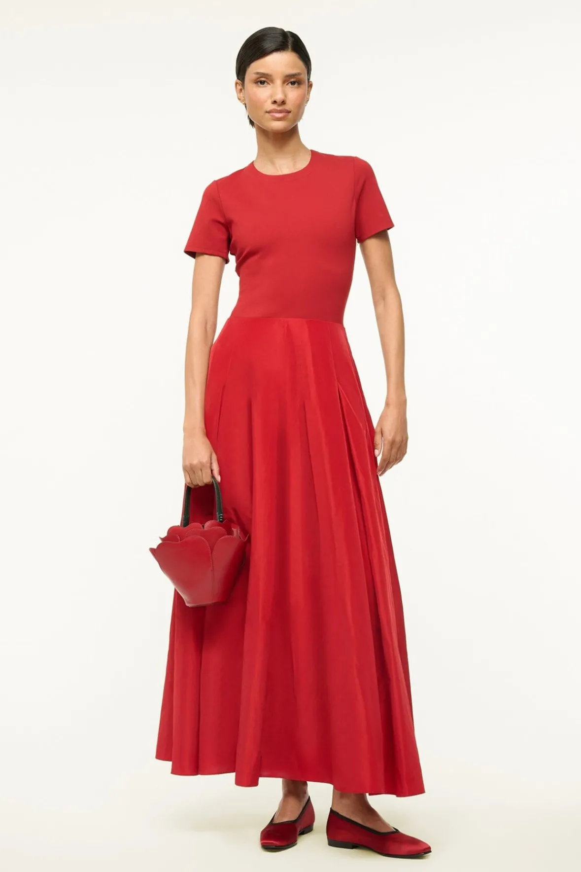 STAUD HOPPER DRESS> The Evening Edit|Maxi Dresses