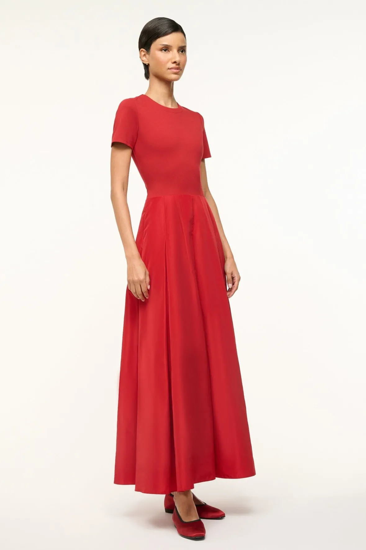 STAUD HOPPER DRESS> The Evening Edit|Maxi Dresses