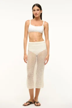 STAUD INES SKIRT> Swim|Cover-ups