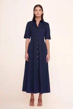 STAUD JOAN MAXI DRESS> Maxi Dresses|Dresses