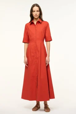 STAUD JOAN MAXI DRESS> Maxi Dresses|Dresses