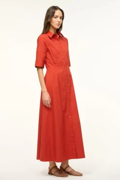 STAUD JOAN MAXI DRESS> Maxi Dresses|Dresses