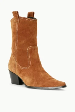 STAUD JUNE BOOT TAN SUEDE><noscript><img width=