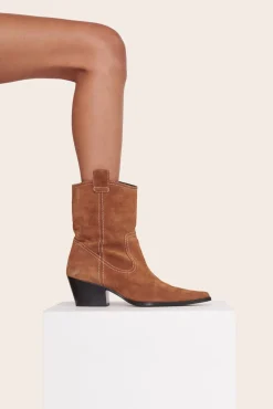 STAUD JUNE BOOT TAN SUEDE><noscript><img width=