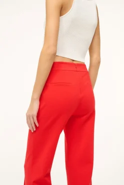 STAUD KNACK PANT RED ROSE><noscript><img width=