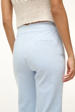 STAUD KNACK PANT SKY MICRO CHECK><noscript><img width=