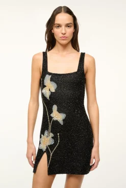 STAUD LE SABLE DRESS BOTANICAL SHADOWS> The Evening Edit|Mini Dresses