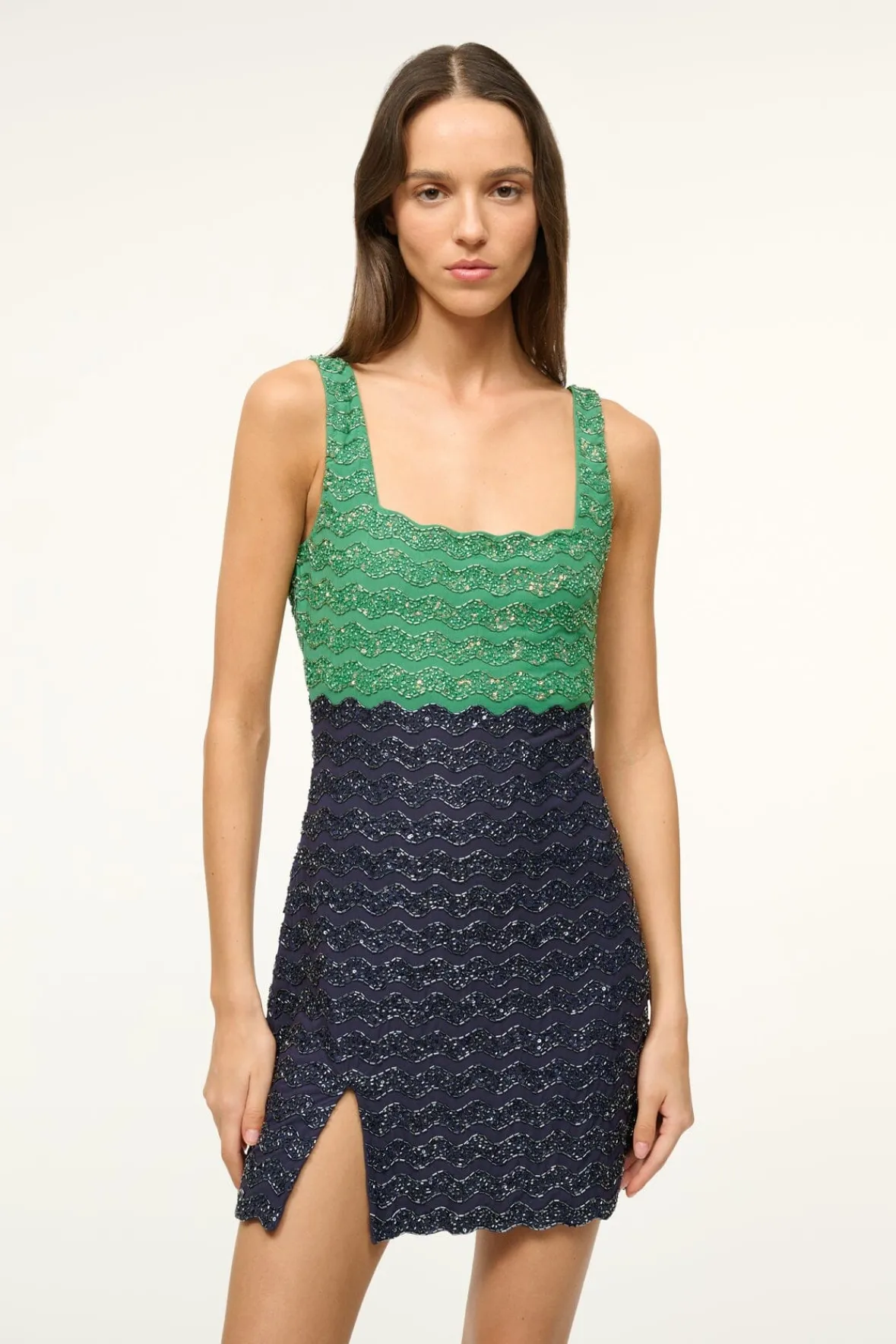 STAUD LE SABLE DRESS> The Evening Edit