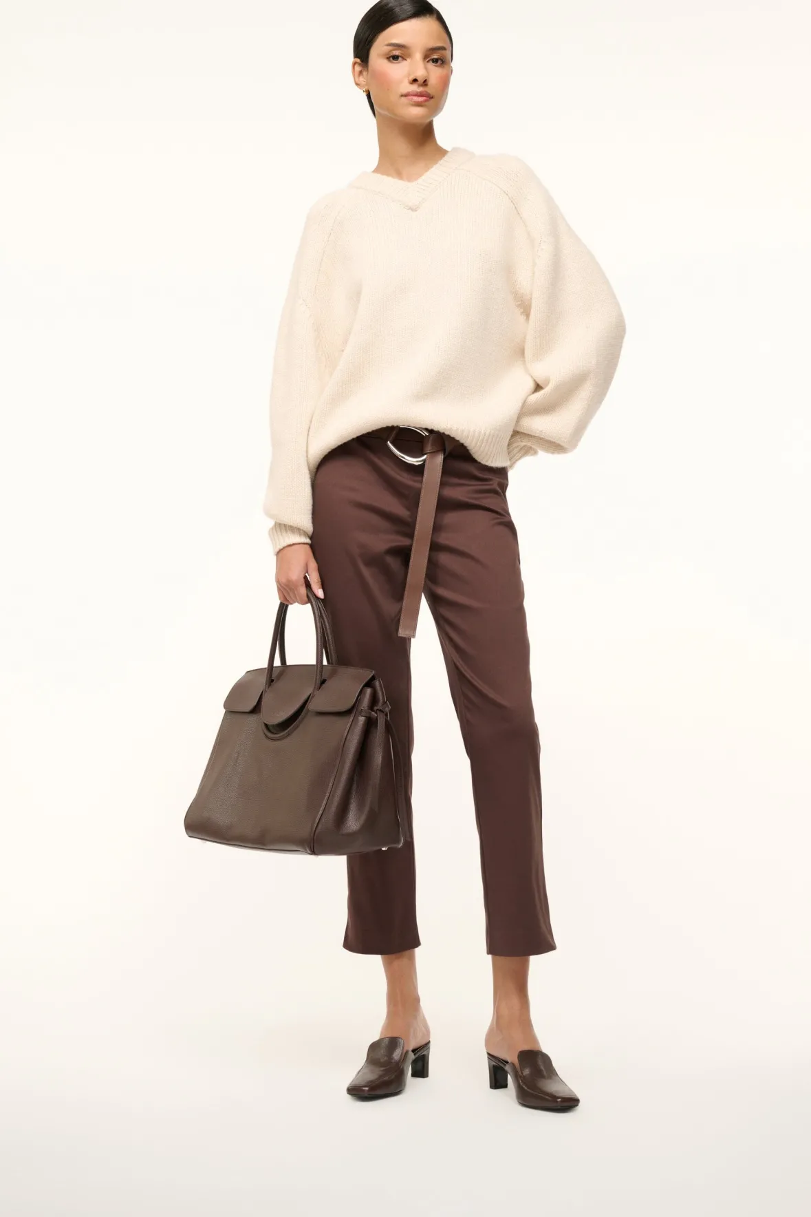 STAUD LEE LOAFER MULE> Loafers|Mules & Flats