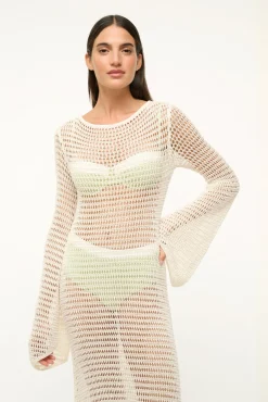 STAUD LORENA DRESS><noscript><img width=