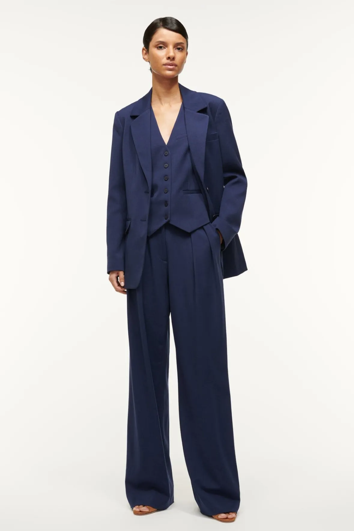 STAUD LUISA PANT> The Evening Edit