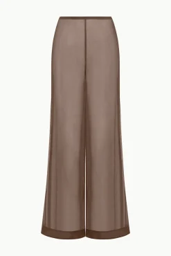 STAUD LUKE PANT DARK CHOCOLATE><noscript><img width=