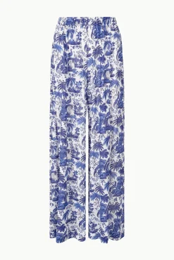 STAUD MARZA PANT BLUE TOILE><noscript><img width=