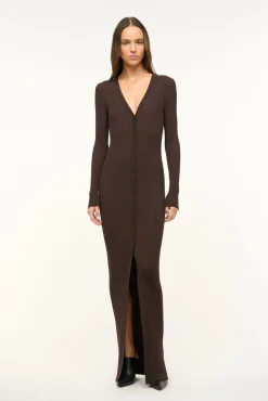 STAUD MAXI SHOKO SWEATER> Knit Dresses|Maxi Dresses