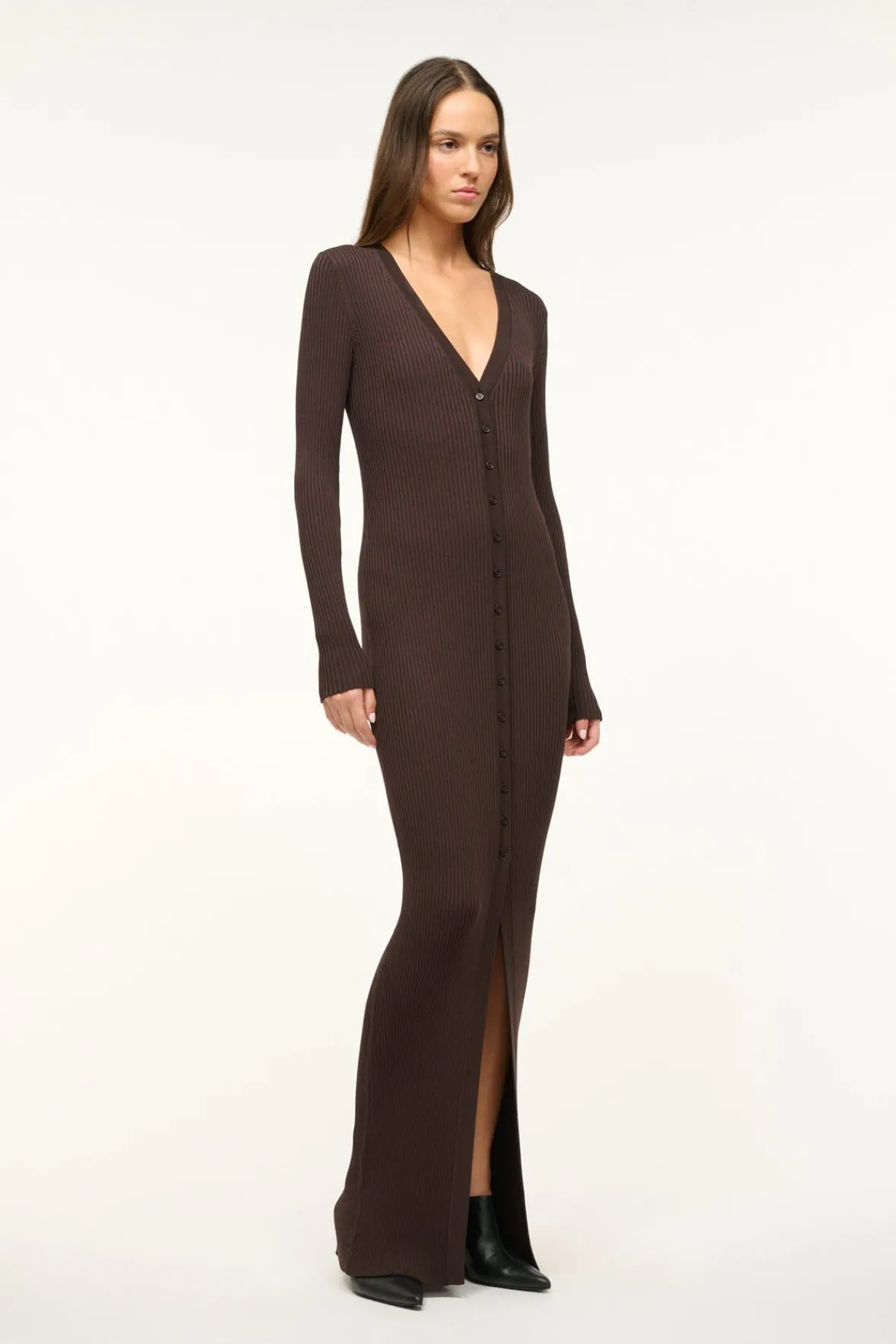 STAUD MAXI SHOKO SWEATER> Knit Dresses|Maxi Dresses