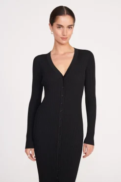 STAUD MAXI SHOKO SWEATER> Knit Dresses|Maxi Dresses