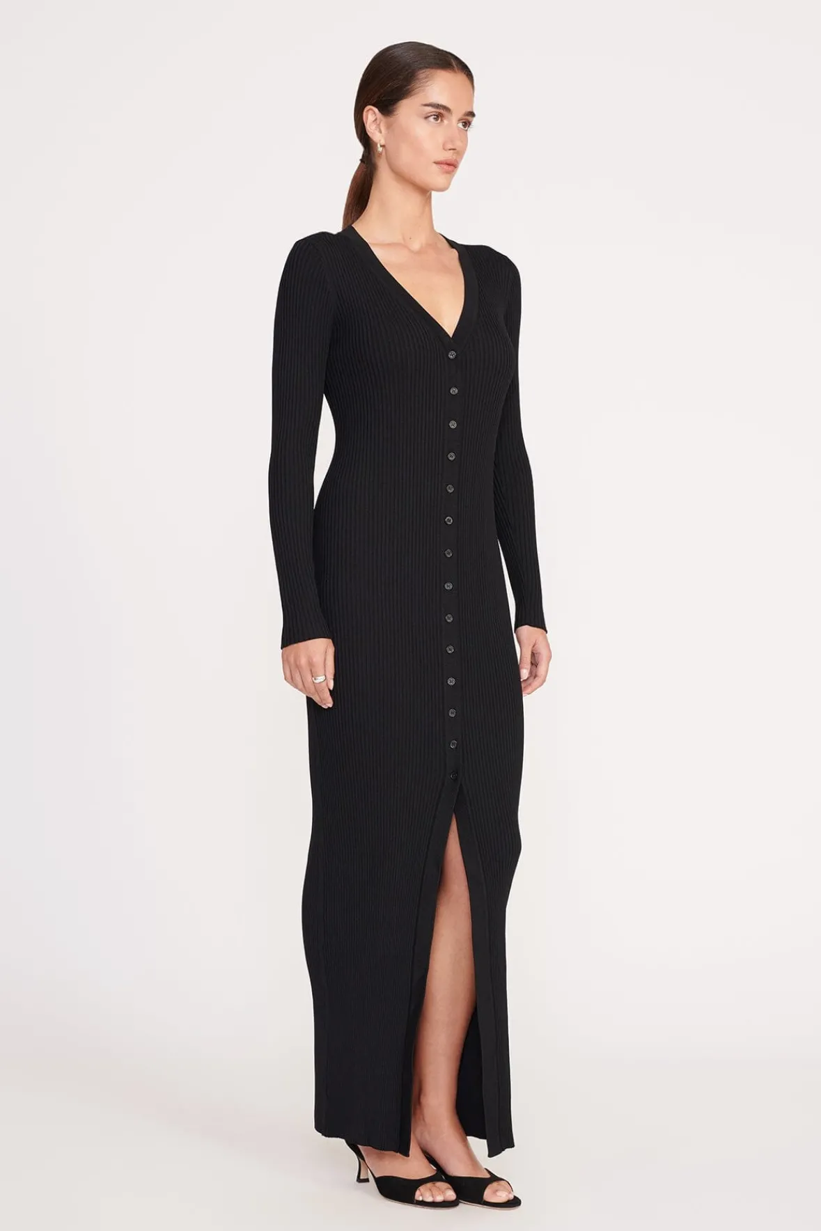 STAUD MAXI SHOKO SWEATER> Knit Dresses|Maxi Dresses