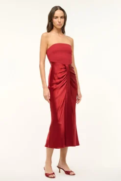 STAUD MIDI WAYFARING DRESS> The Evening Edit