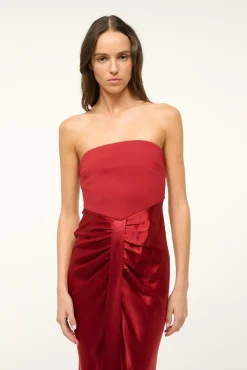 STAUD MIDI WAYFARING DRESS><noscript><img width=