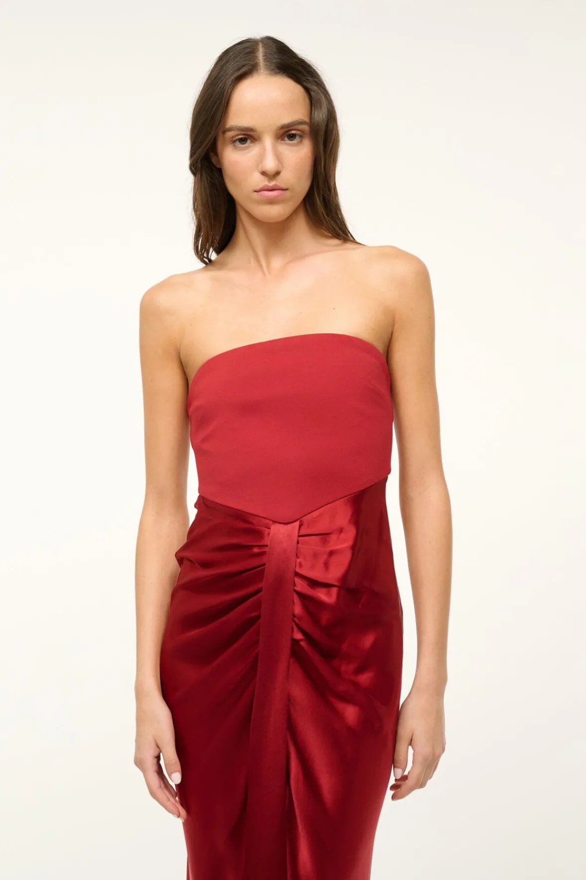 STAUD MIDI WAYFARING DRESS> The Evening Edit