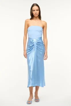 STAUD MIDI WAYFARING DRESS> The Evening Edit
