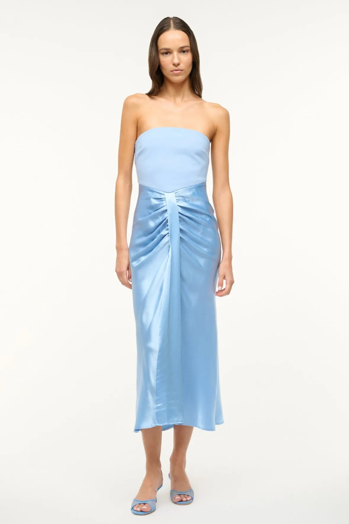 STAUD MIDI WAYFARING DRESS> The Evening Edit