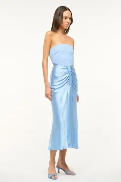 STAUD MIDI WAYFARING DRESS> The Evening Edit