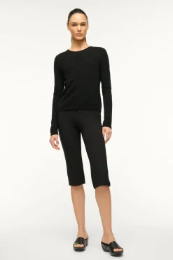 STAUD MIDNIGHT CASHMERE CARDIGAN> Sweaters