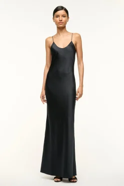 STAUD MILNER SILK SLIP DRESS> Maxi Dresses|Dresses