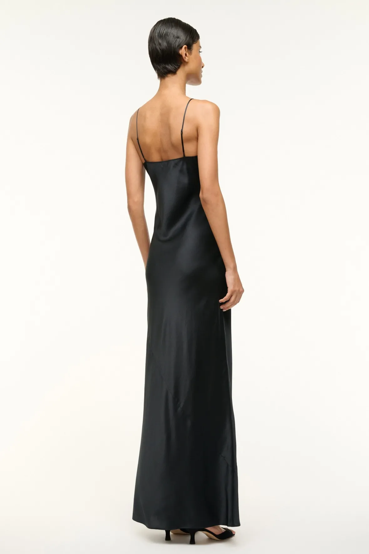 STAUD MILNER SILK SLIP DRESS> Maxi Dresses|Dresses