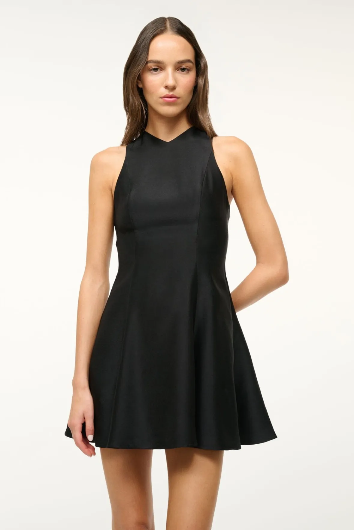 STAUD MINI HEIKE DRESS> The Evening Edit
