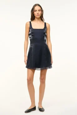 STAUD MINI LIVINGSTON DRESS><noscript><img width=