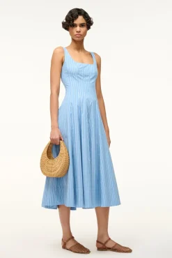 STAUD MINI MOON WICKER BAG> Crossbody