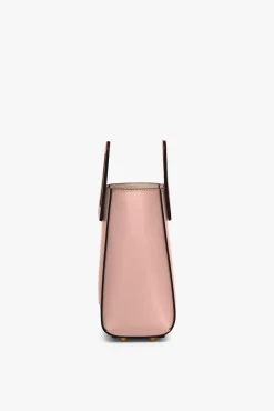 STAUD MINI SHIRLEY LEATHER BAG | DARK BLUSH><noscript><img width=