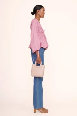 STAUD MINI SHIRLEY LEATHER BAG |> Totes|Crossbody