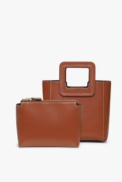 STAUD MINI SHIRLEY LEATHER BAG |><noscript><img width=
