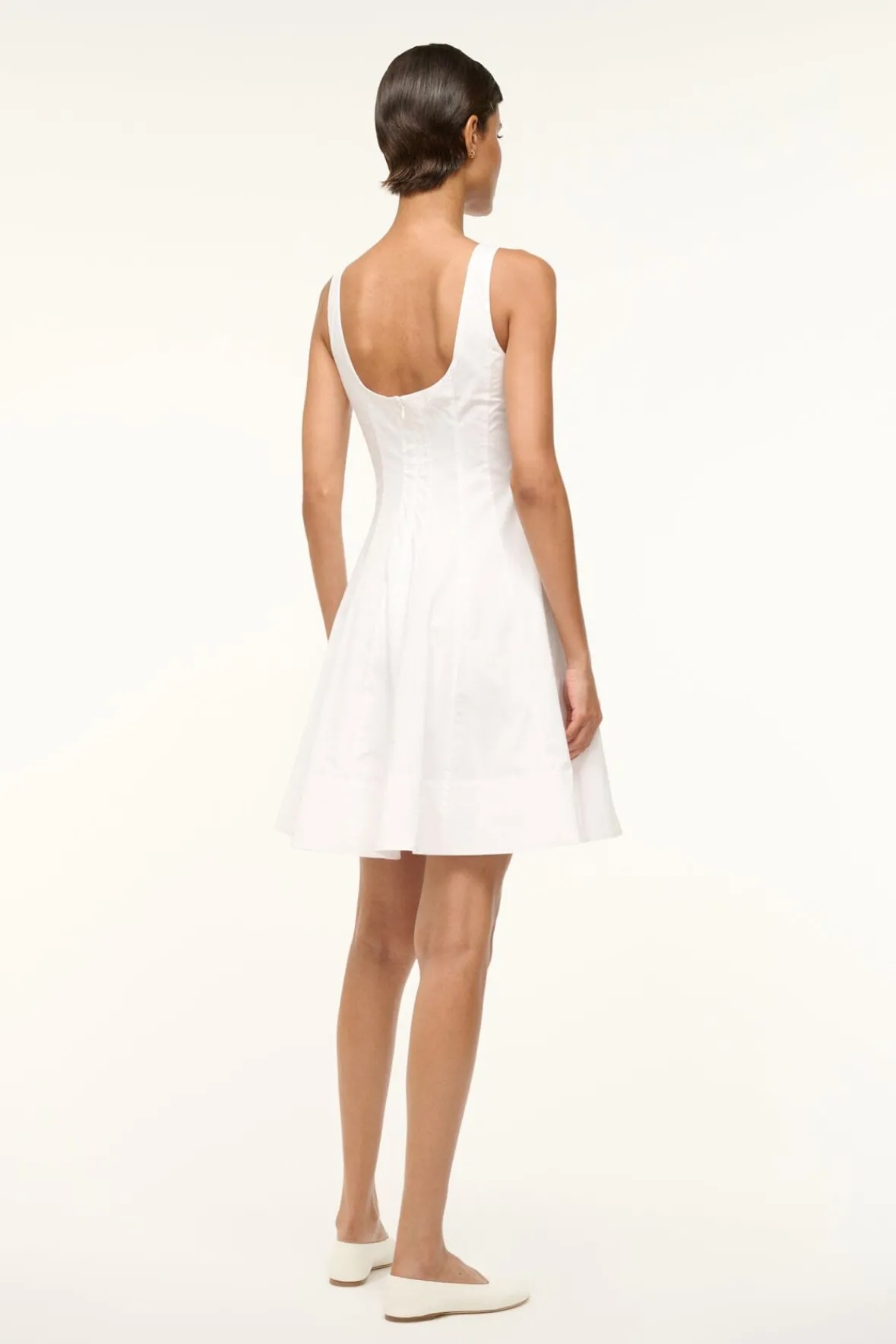 STAUD MINI WELLS DRESS> Mini Dresses|Dresses