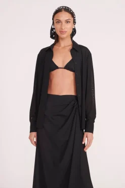 STAUD MIRIAM TOP> Swim|Cover-ups