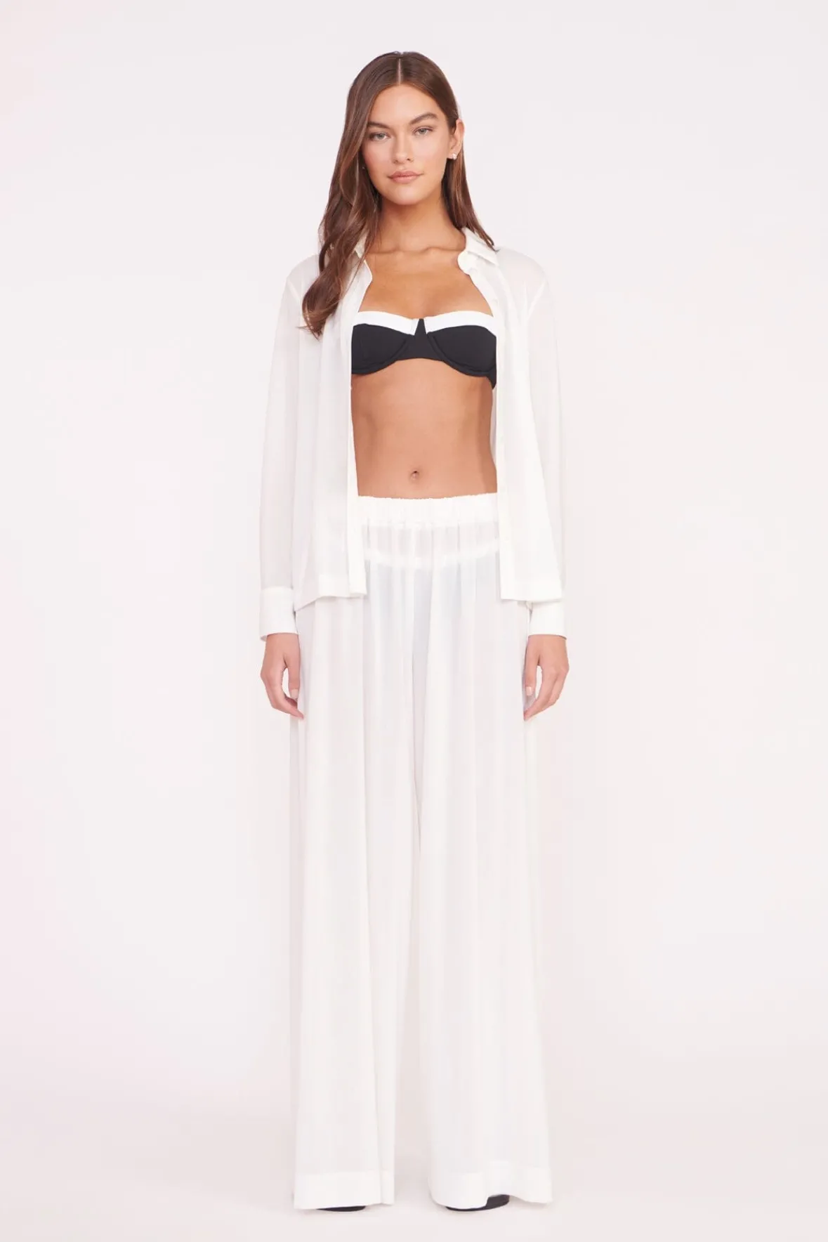 STAUD MIRIAM TOP> Swim|Cover-ups