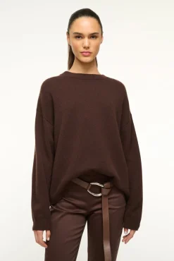 STAUD 30MM WRAP BELT MAHOGANY SILVER> Accessories