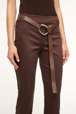 STAUD 30MM WRAP BELT MAHOGANY SILVER><noscript><img width=