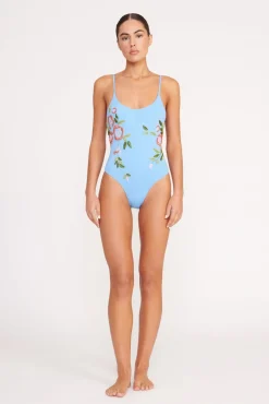 STAUD NAHLA ONE PIECE DIAMOND ROSE><noscript><img width=