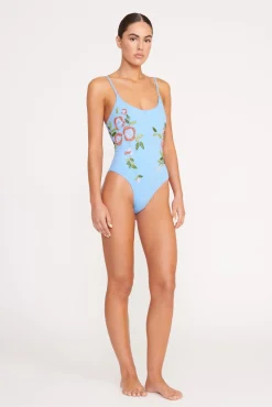 STAUD NAHLA ONE PIECE DIAMOND ROSE><noscript><img width=