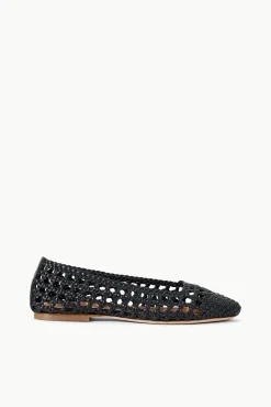 STAUD NELL CROCHET BALLERINA> Mules & Flats